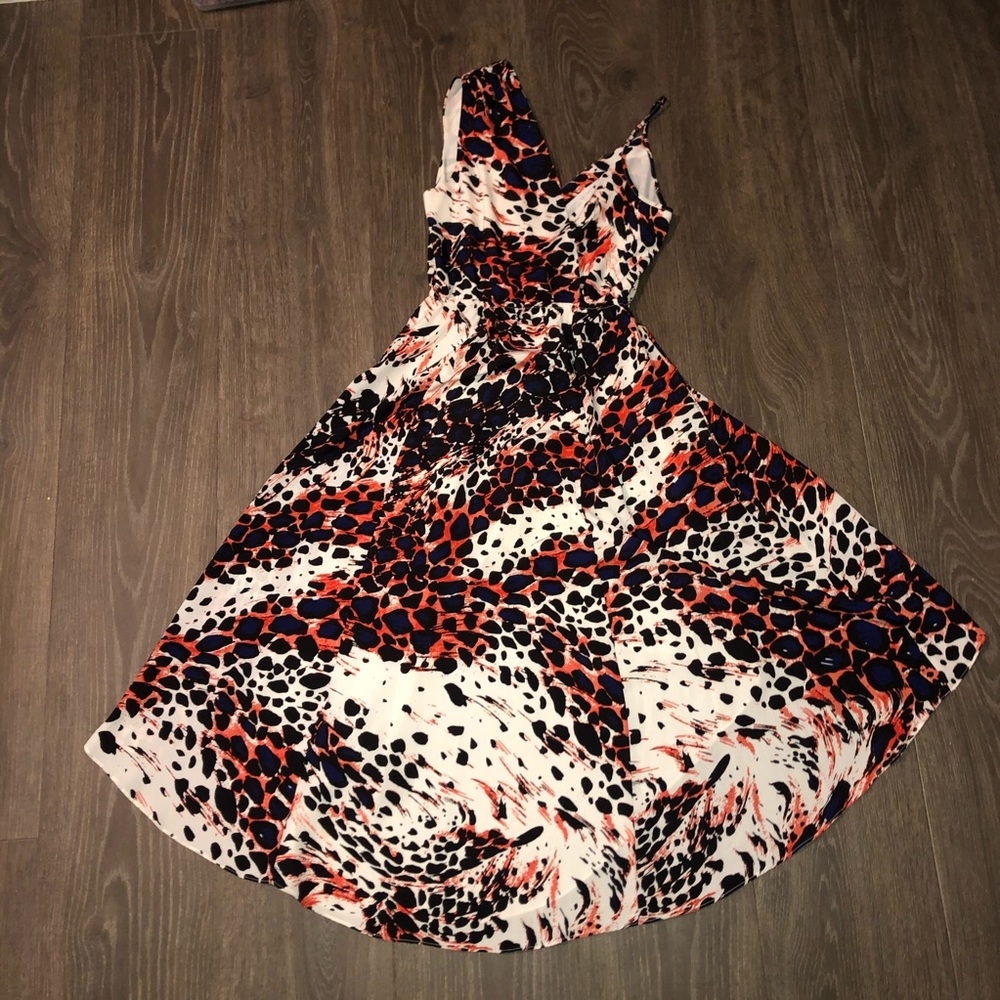 Multi Colored Flowy Dress